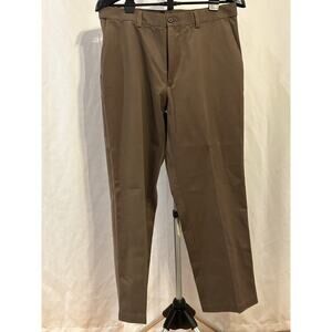 NWT Covington COmfort Fit Brown Pants Men's size 34x 29